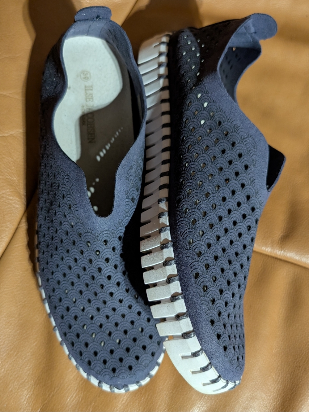 Ilse Jacobsen Tulip Navy Flats